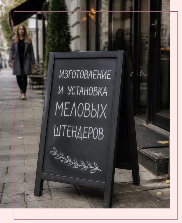Меловые штендеры в Лысьве по цене от 6667 р. | Аванза-Лсь